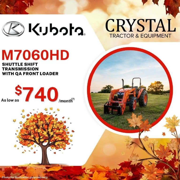 Image of Kubota M7060HD Primary Image