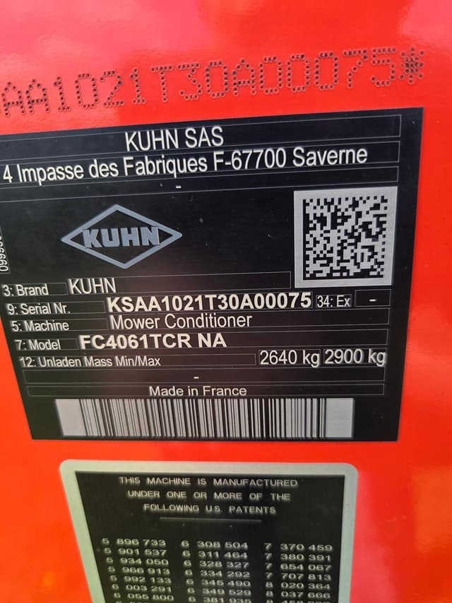 Image of Kuhn FC4061TCR equipment image 1