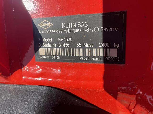 Image of Kuhn HR4530 equipment image 4