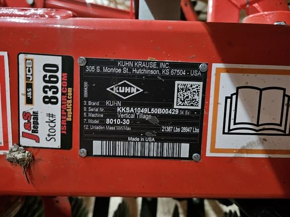 Image of Kuhn Krause 8010-30 equipment image 2