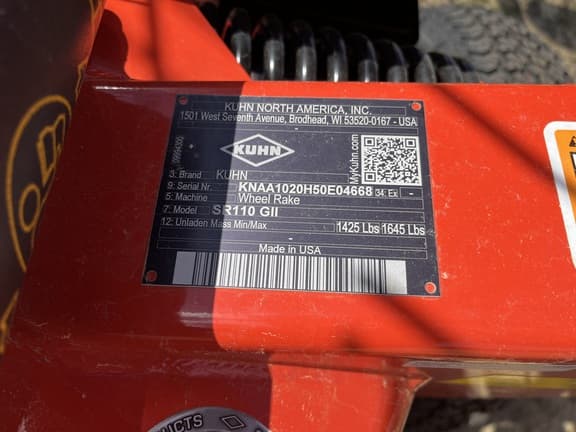 Image of Kuhn SR110 equipment image 4