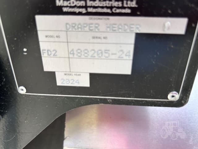 Image of MacDon FD250 equipment image 1