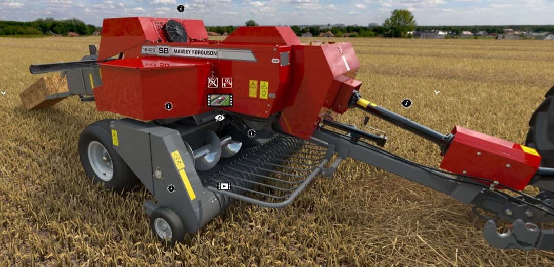 Image of Massey Ferguson 1842S Image 1