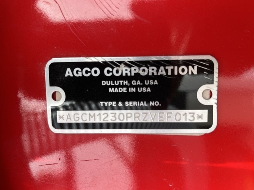 2024 Massey Ferguson MFVF Equipment Image0