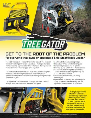 Main image MDS Tree Gator