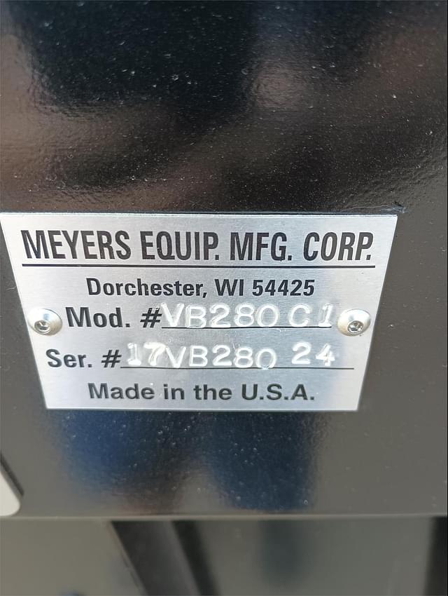 Image of Meyer's VB280 equipment image 4