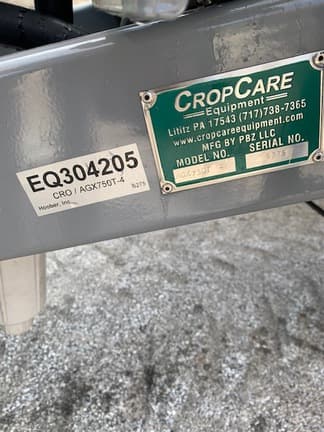 Image of Crop Care AGX750T equipment image 3