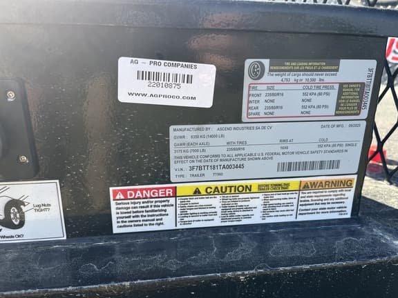 Image of DH Farm Equipment 960G equipment image 4