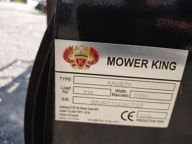 Image of Mower King SSVR72 equipment image 4