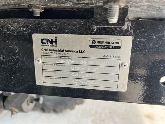 Image of New Holland Boomer 55 equipment image 1