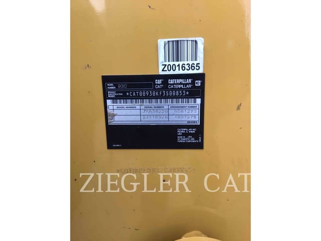 Image of Caterpillar 930 equipment image 4
