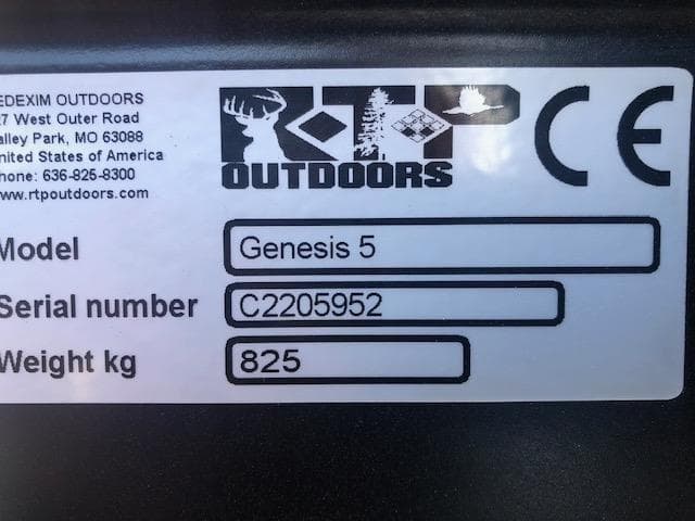 Image of RTP Outdoors Genesis 5 equipment image 4