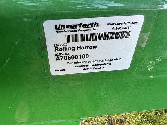 Image of Unverferth Rolling Harrow equipment image 4