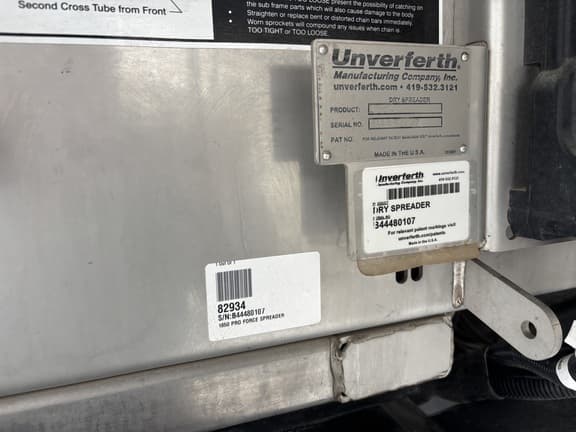 Image of Unverferth Pro Force 1850 equipment image 3