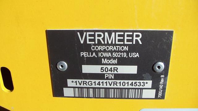 Image of Vermeer 504R equipment image 4