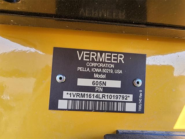 Image of Vermeer 605N equipment image 4