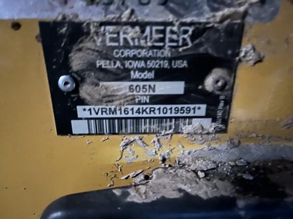 Image of Vermeer 605N equipment image 3