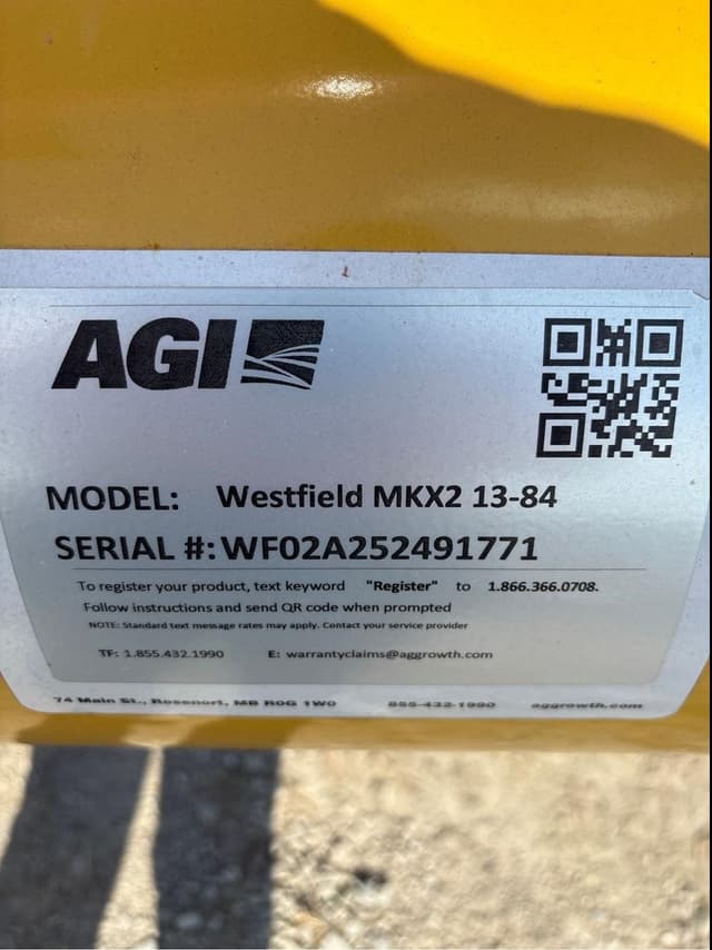 Image of Westfield MKX2 13-84 equipment image 2