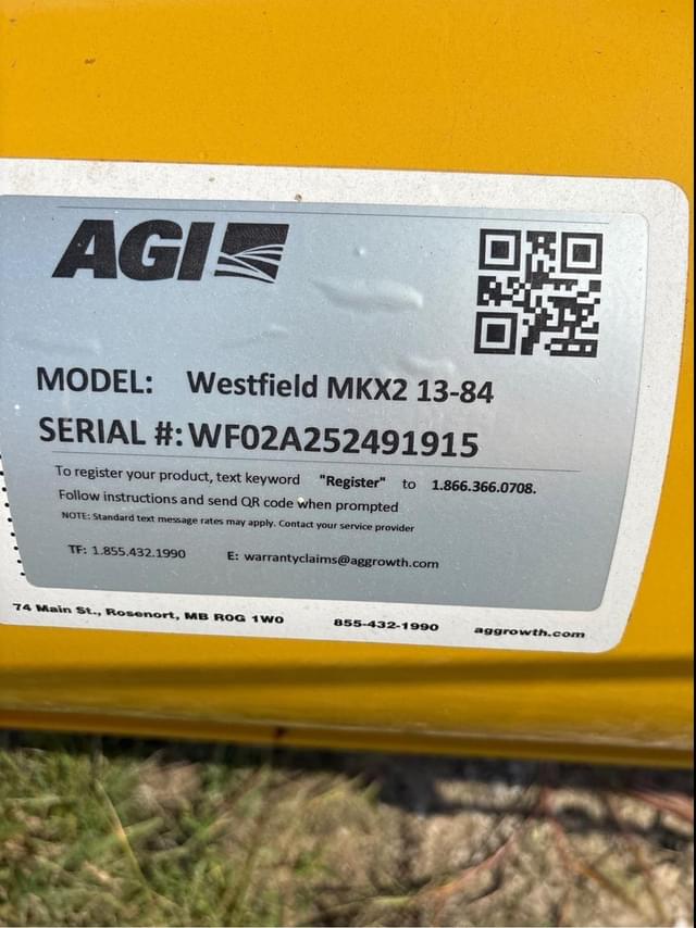 Image of Westfield MKX2 13-84 equipment image 2