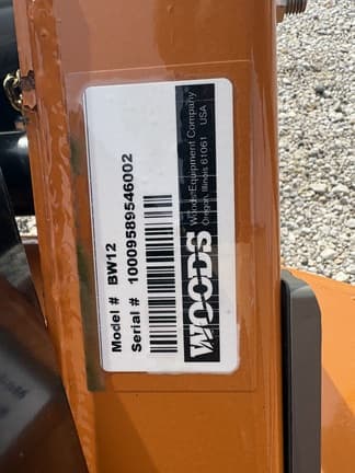 Image of Woods BW12 equipment image 1