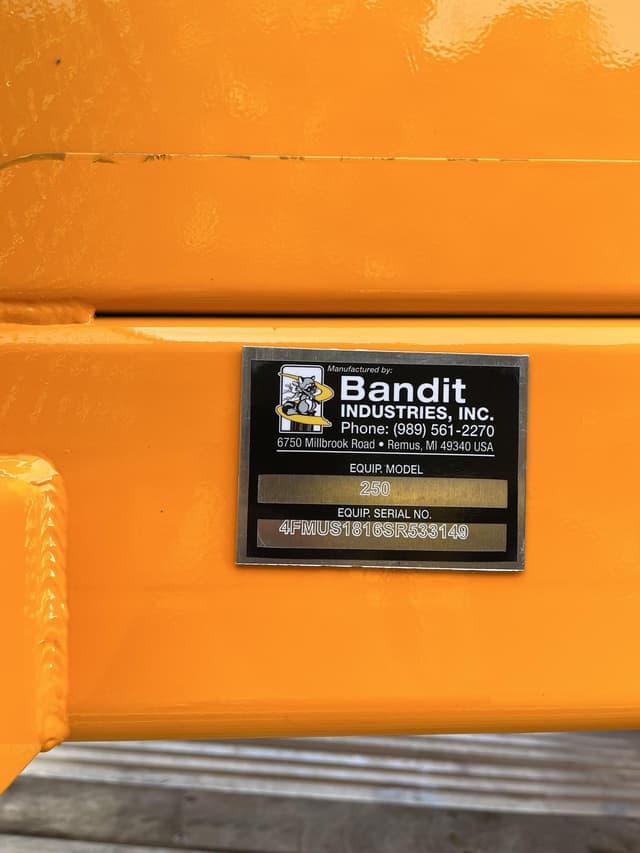 Image of Bandit 250XP equipment image 4