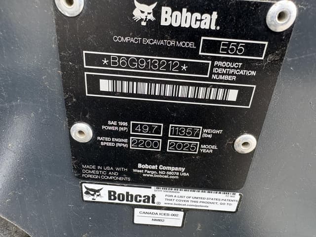 Image of Bobcat E55R2 equipment image 1