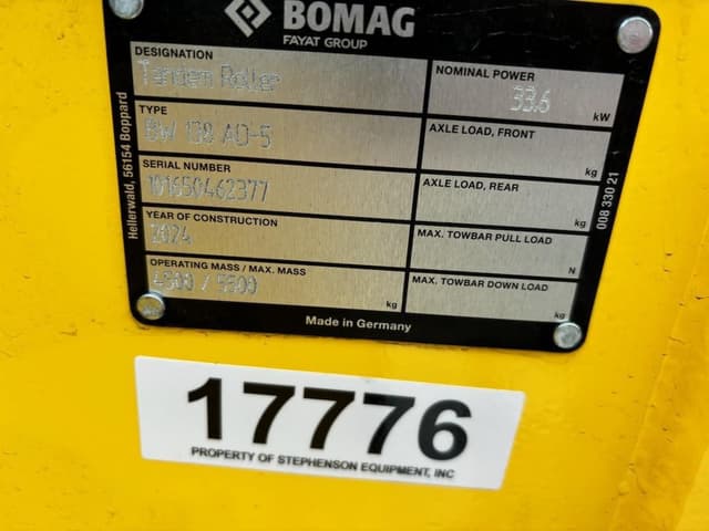 Image of Bomag BW138AD-5 equipment image 4