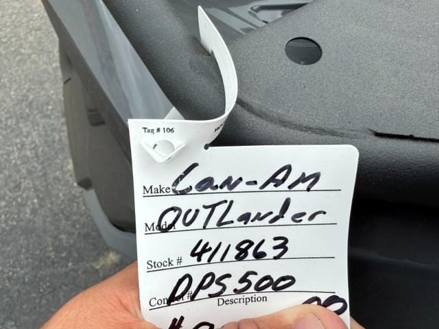 Image of Can-Am Outlander DPS 500 equipment image 4