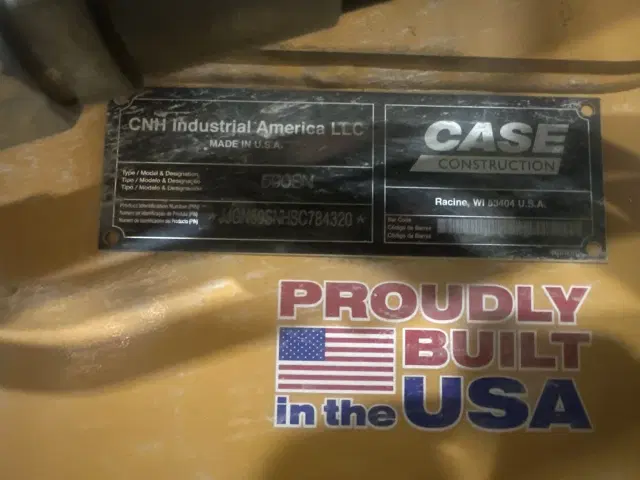 Image of Case 590 Super N equipment image 3