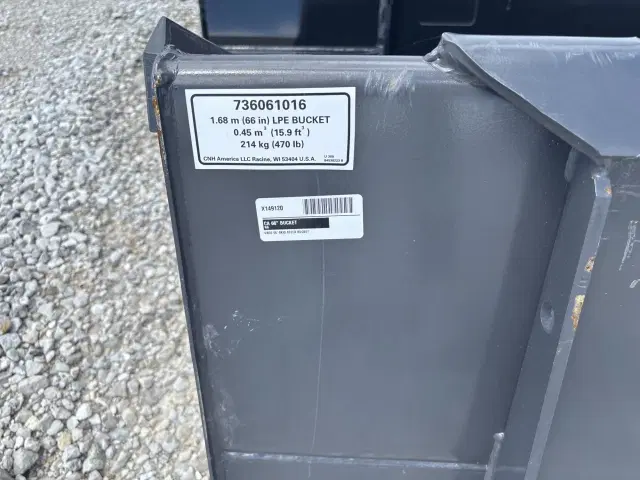 Image of Case 66" LPE Bucket equipment image 2