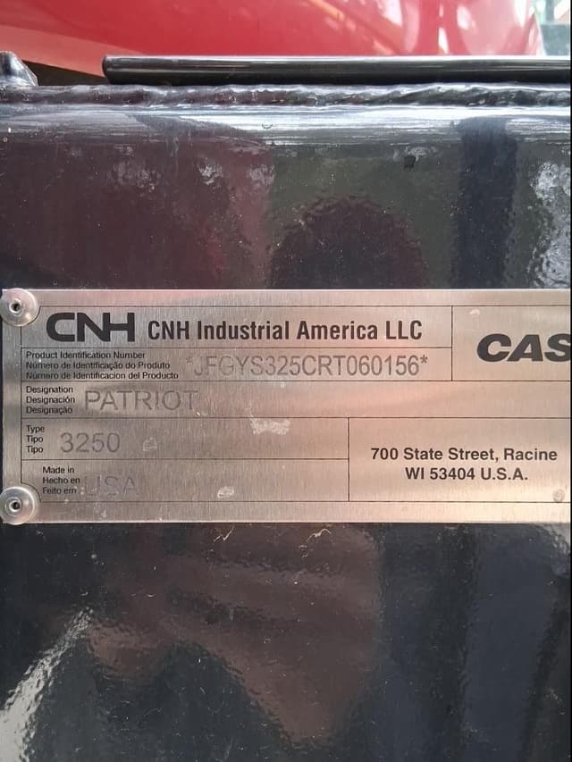 Image of Case IH Patriot 3250 equipment image 3