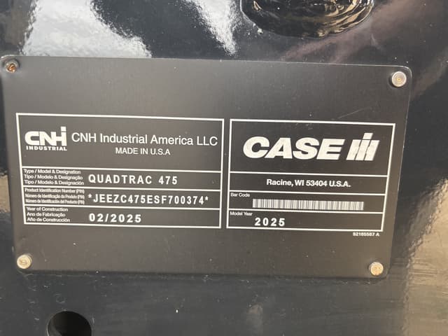 Image of Case IH Steiger 475 Quadtrac equipment image 2