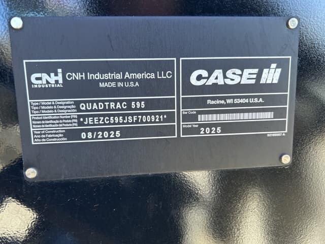 Image of Case IH Steiger 595 Quadtrac equipment image 3