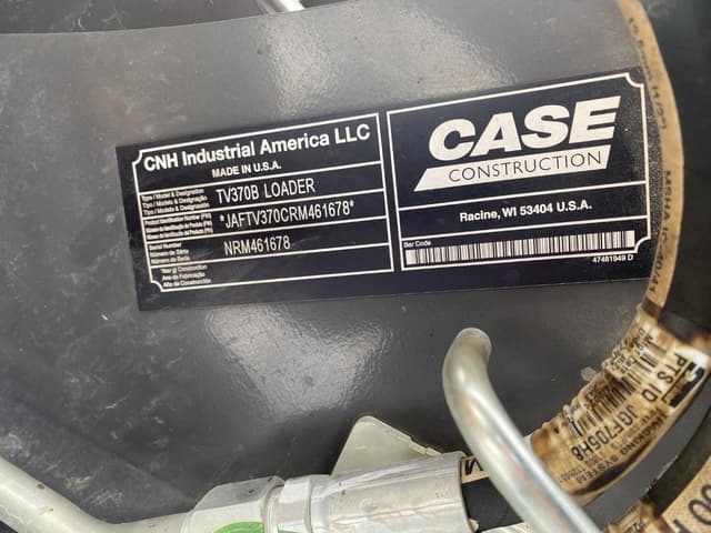 Image of Case TV370B equipment image 4