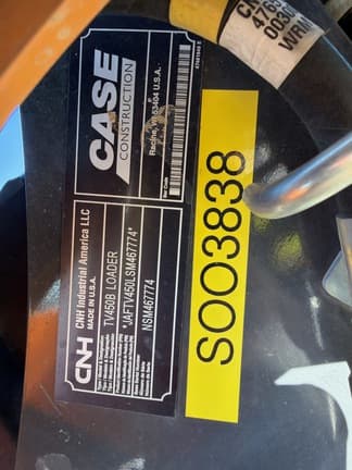 Image of Case TV450B equipment image 3