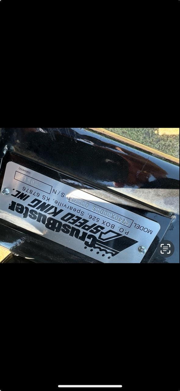 2025 CrustBuster 4740X30DBS Equipment Image0