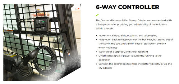 Image of Diamond Mowers Stump Grinder equipment image 4
