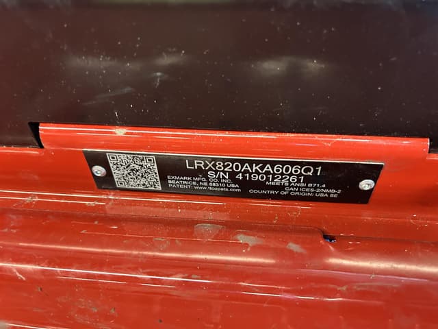 Image of Exmark LRX820AKA606Q1 equipment image 4