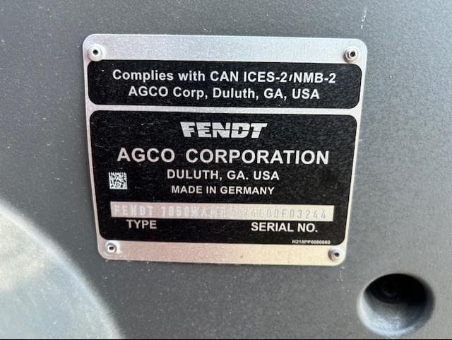 Image of Fendt 1050 Vario equipment image 2