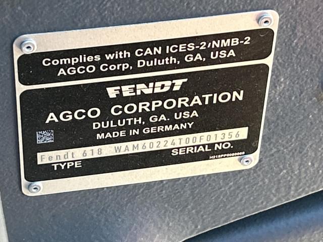 Image of Fendt 618 Vario equipment image 2