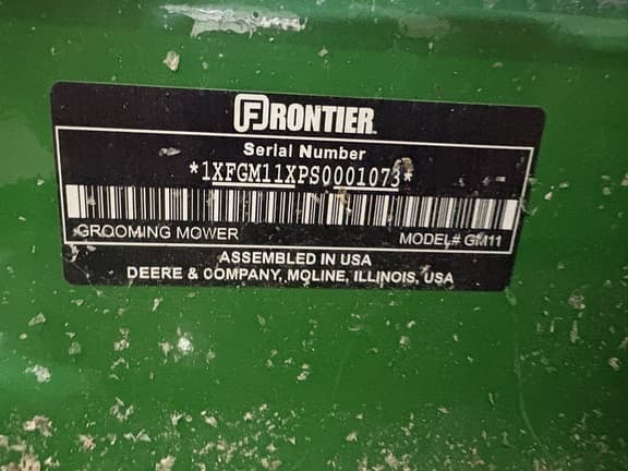 Image of Frontier GM1190 equipment image 4