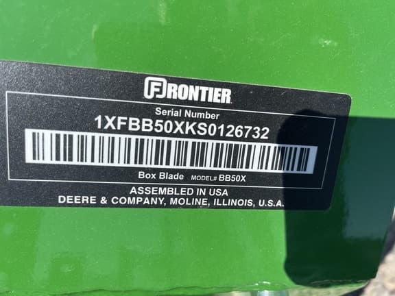 Image of Frontier BB5084 equipment image 4