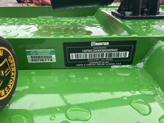 Image of Frontier RC2072 equipment image 2