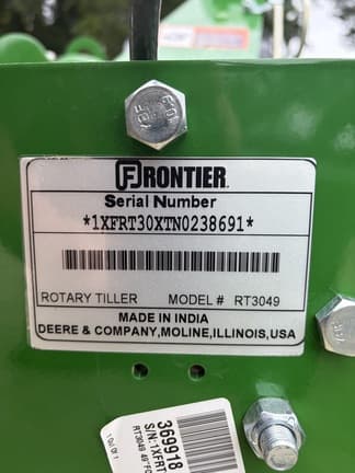 Image of Frontier RT3049 equipment image 1