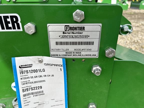 Image of Frontier RT3049 equipment image 4