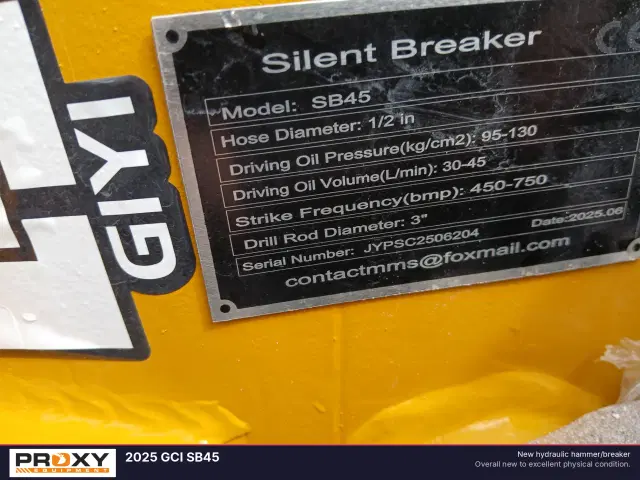 Image of Giyi SB45 equipment image 1