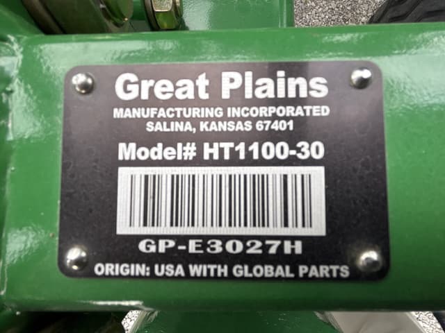 Image of Great Plains HT1100-30 equipment image 4
