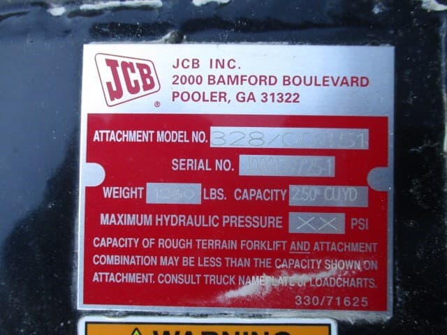 Image of JCB 328/00451 Bucket equipment image 4