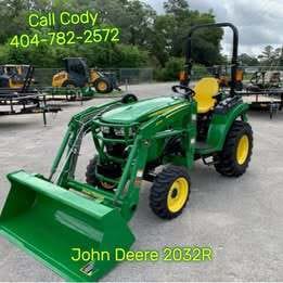 2025 John Deere 2032R Equipment Image0