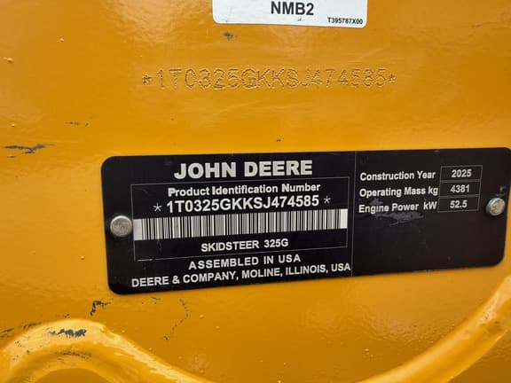 Image of John Deere 325G equipment image 2